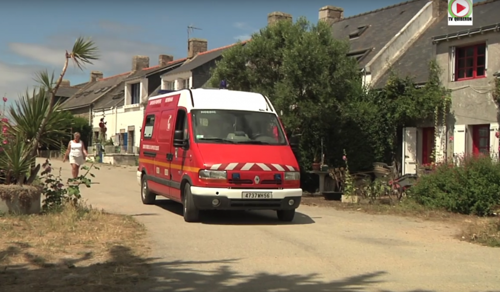VSAV Pompiers ile de Hoedic