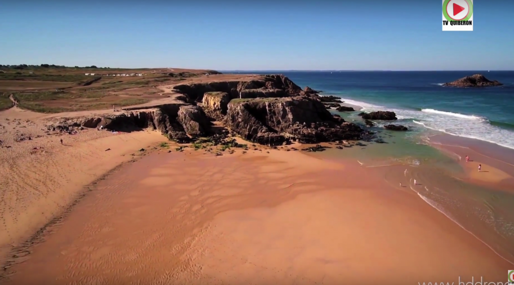 Cote sauvage de Quiberon par HDdrone