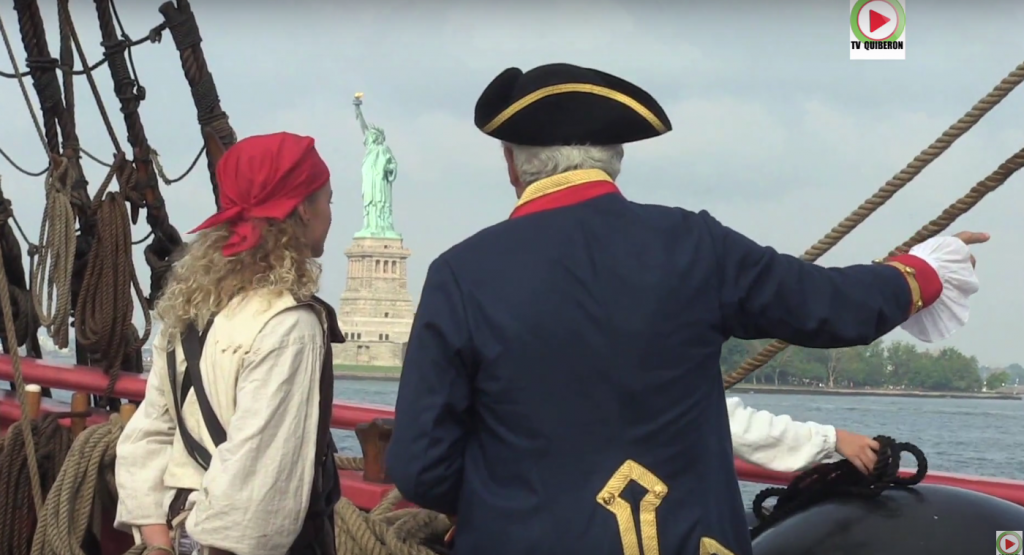 L'Hermione arrive à New-York - Ile d'Aix TV