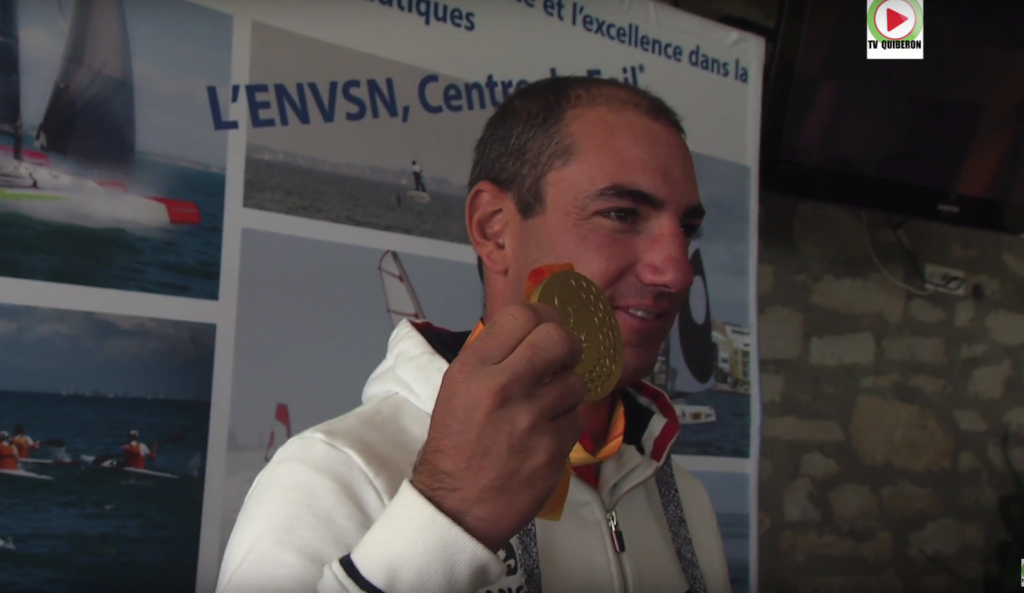 Damien Seguin marin en Or - TV Quiberon