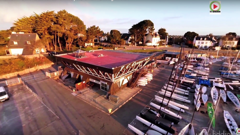 Carnac: Survol en mode mouette by HDdrone - Bretagne Télé