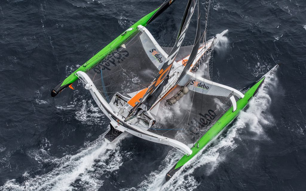 SAILING - SODEBO Thomas Coville / Bretagne Télé / © Jean-Marie Liot / DPPI / Sodebo