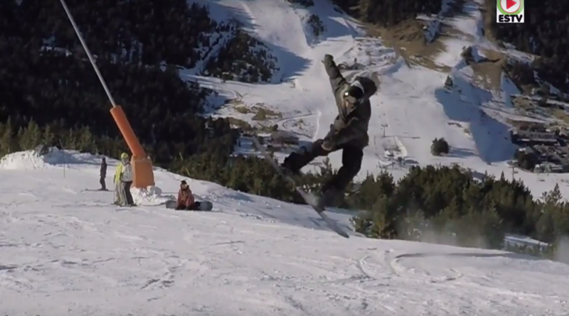 ANDORRA: Action Snowboard à Grau-Roig