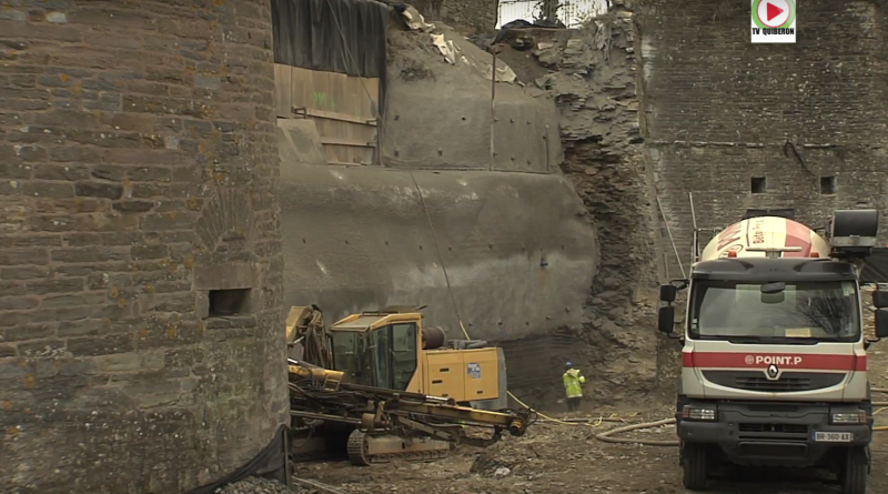 Bretagne Télé: Réparation du Chateau de Pontivy