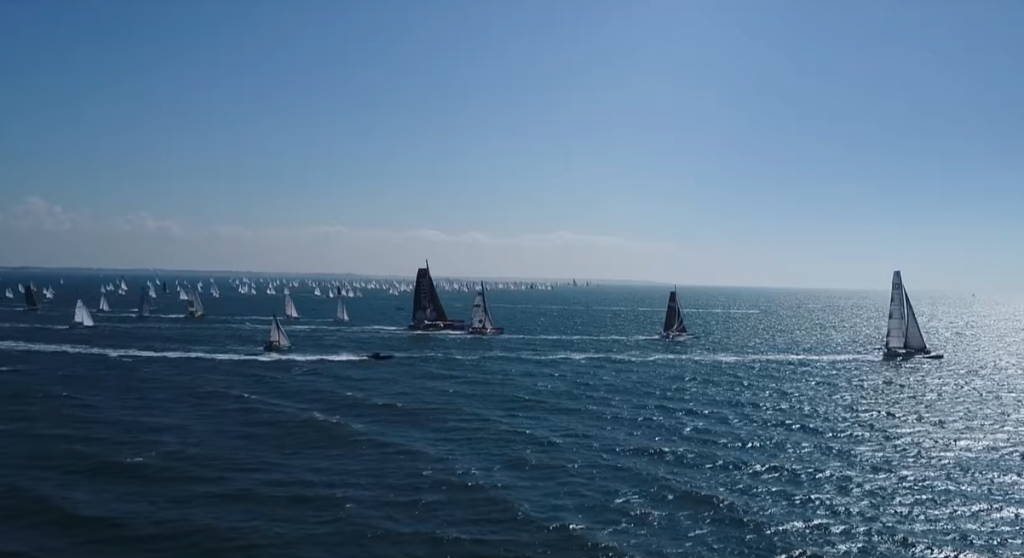 Bretagne Télé: Départ du Tour de Belle-Ile 2017