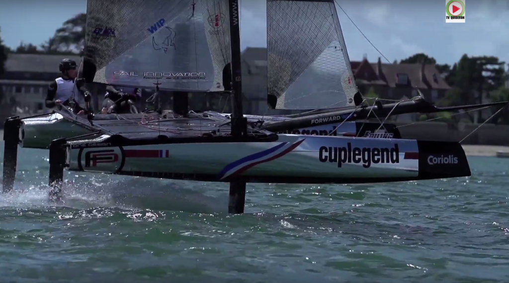 Tim Mourniac gagne la Foiling Bay - TV Quiberon 24/7