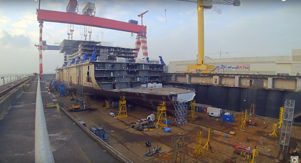 MSC Meraviglia STX Time Lapse - Télé La Baule