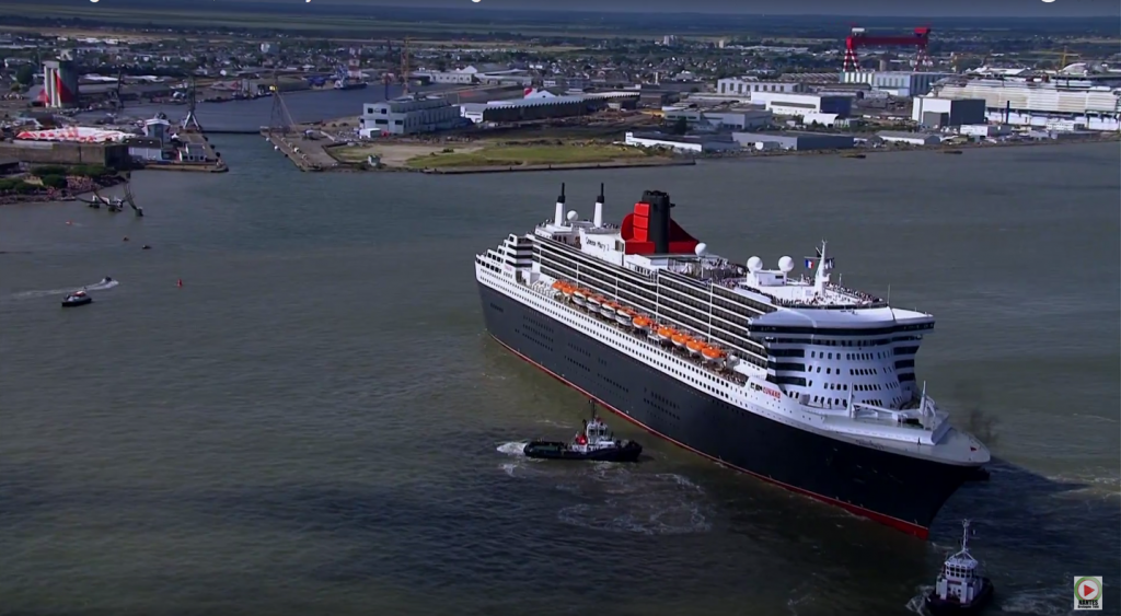 The Bridge 2017: Le Queen-Mary 2 - Nantes Bretagne Télé