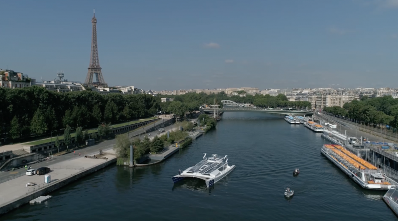 Bretagne Télé: Voyage d'Energy Observer à Paris