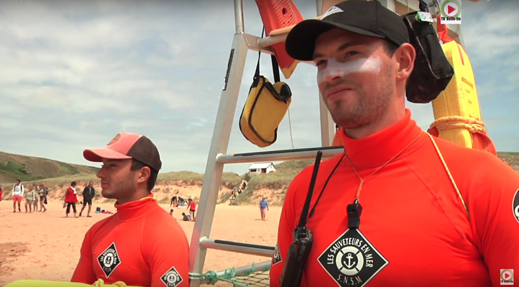Lifeguards SNSM Donnant-Beach 2017 - TVBI Belle-Ile