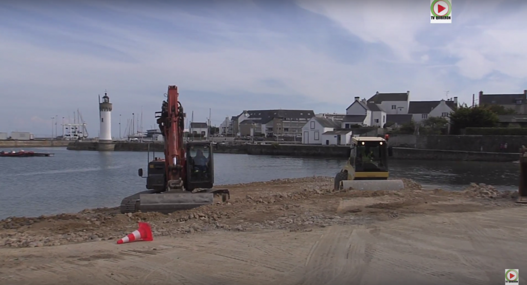 Les Travaux de Port-Haliguen - TV Quiberon 24/7