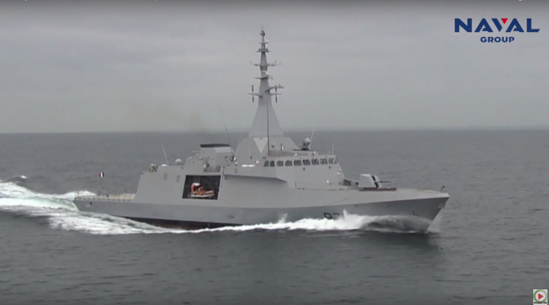 Bretagne Télé: Naval Group livre la 1ere corvette Gowind®2500