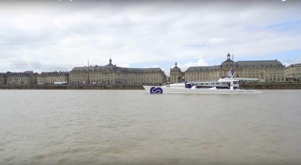 Bordeaux: Le navire Hydrogene - Bordeaux Bretagne télé