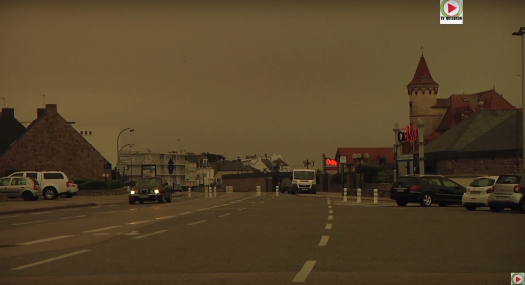 Ouragan Ophélia ciel d'Apocalypse - TV Quiberon 24/7