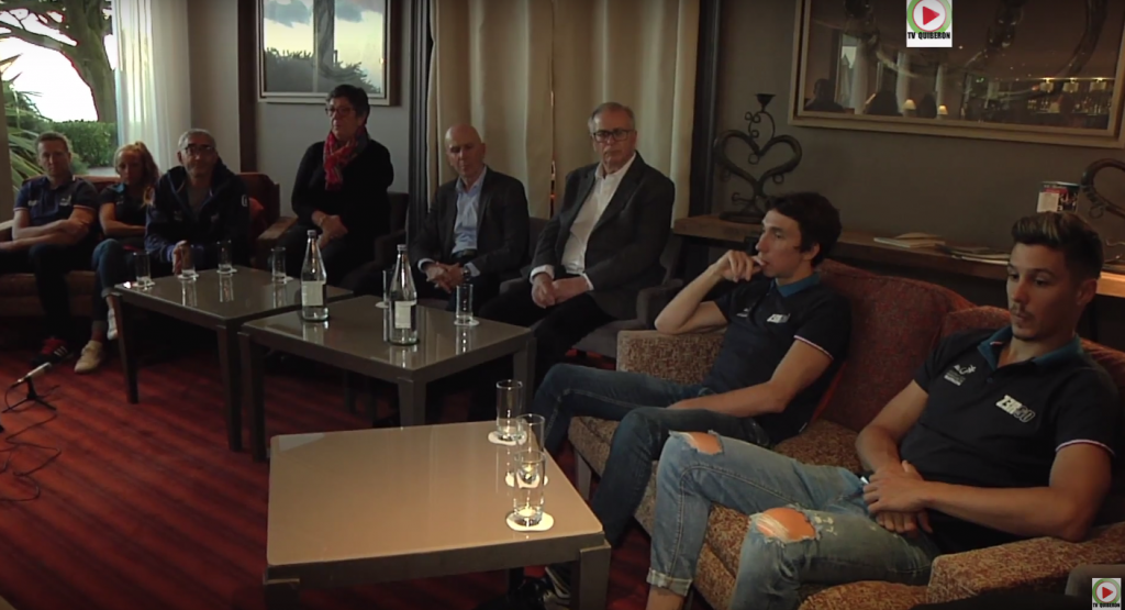 Stage pour les Stars du Triathlon Français - TV Quiberon 24/7