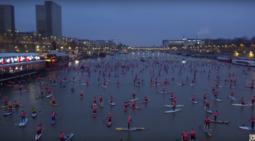 Nautic 2017: Sup Paris Crossing - Paris Bretagne Télé