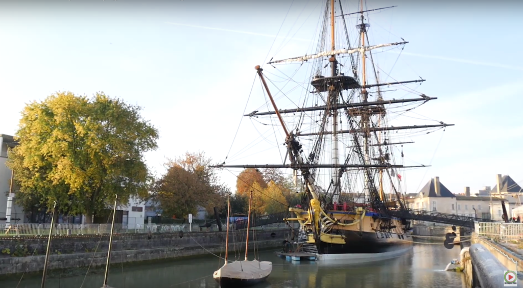 Hermione-Lafayette voyage 2018 - Bretagne Télé Bretagne Télé
