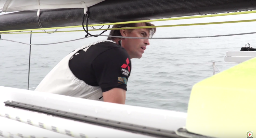 Voile: Jean Galfione en Class40 - Bretagne Télé