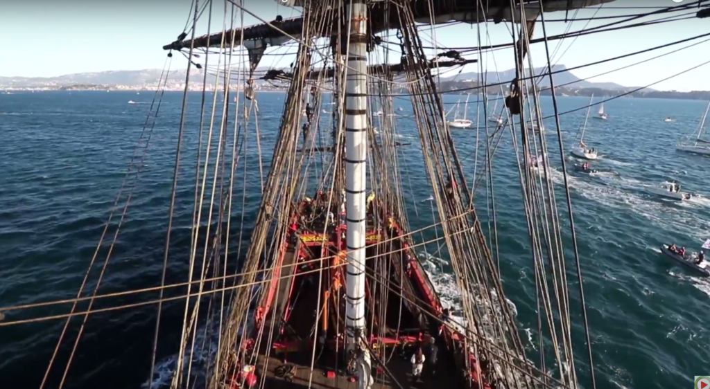 Toulon: L'Hermione en escale - Marseille Bretagne Télé