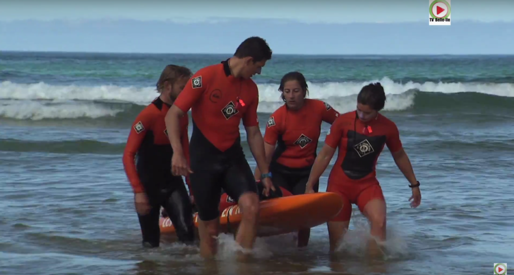 La SNSM teste un Paddle - TVBI Belle-Ile