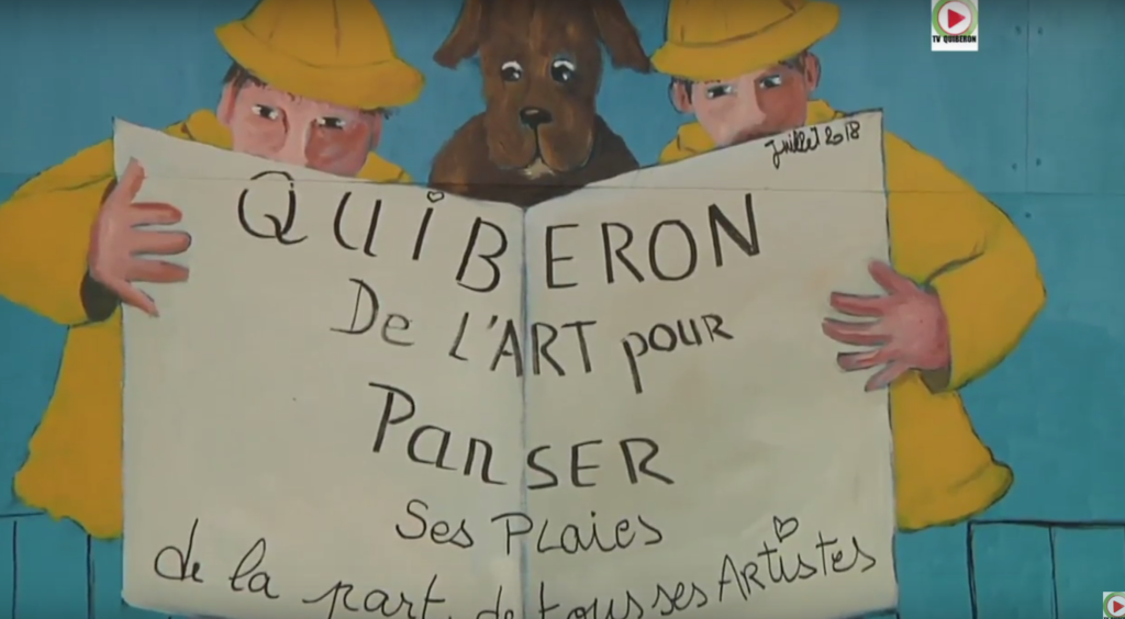 De l'Art pour masquer l'Explosion - TV Quiberon 24/7