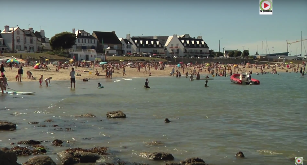 La Plage de Port-Haliguen - TV Quiberon 24/7