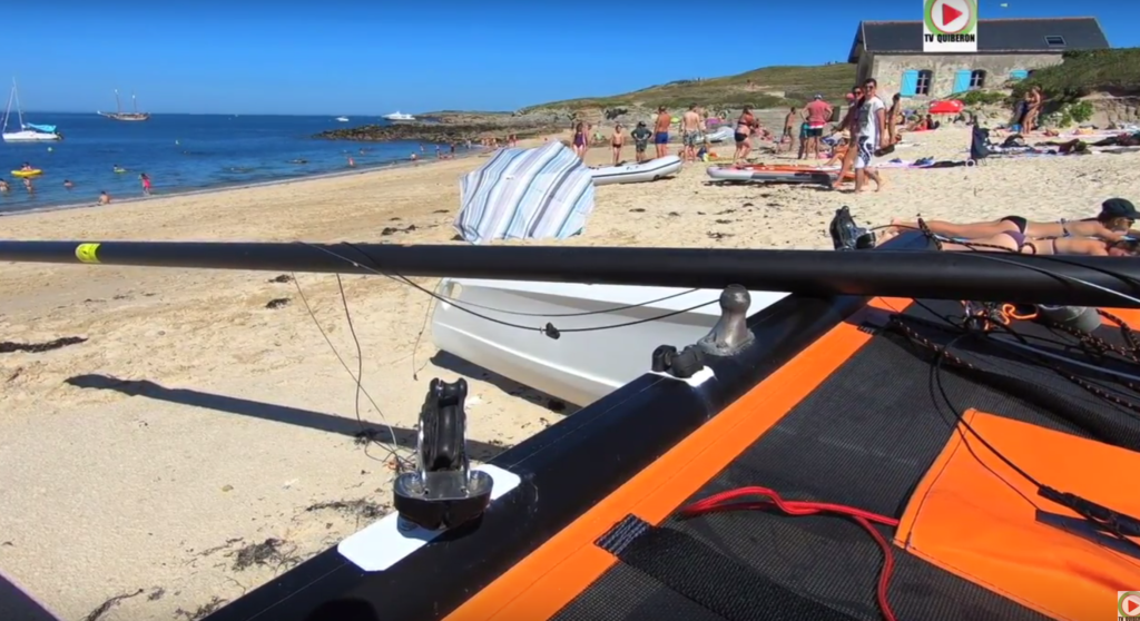 Hoedic: La Plage du Canot de Sauvetage - TV Quiberon 24/7