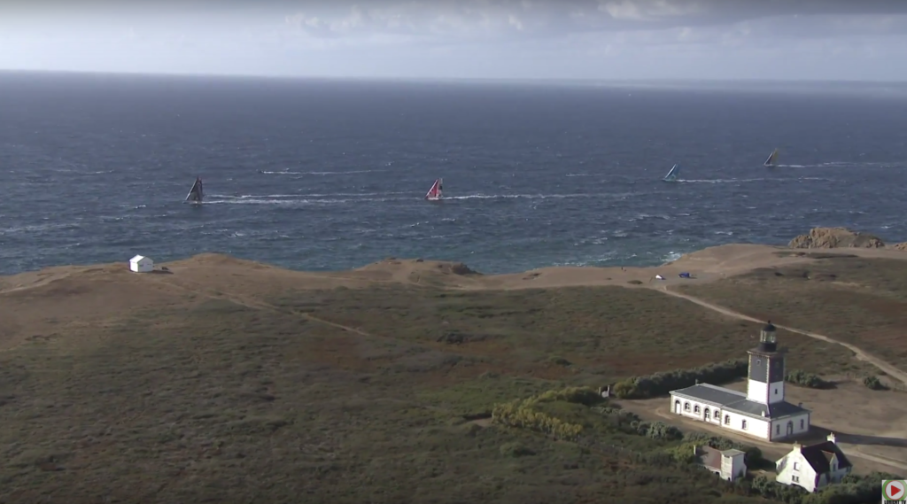 Défi Azimut 2018: Survol des Imoca - Lorient TV 10 vues