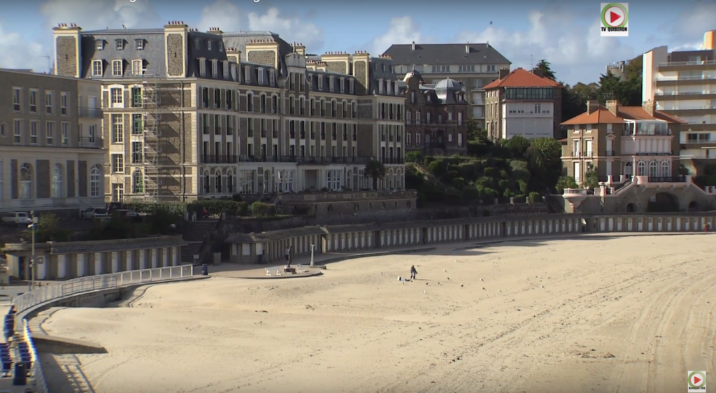 Dinard: La bonne Plage de l'Ecluse - Bretagne Télé