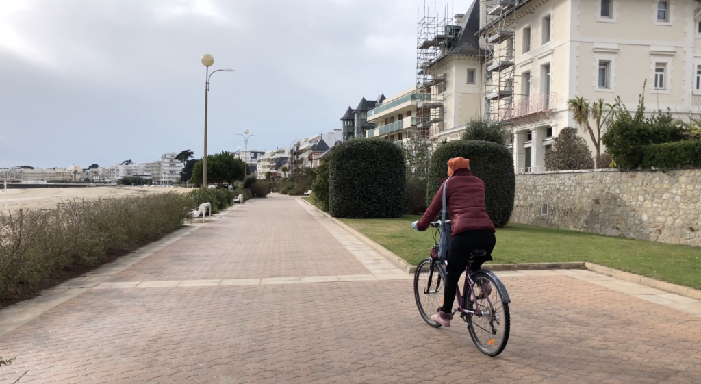 Esplanade Benoit en Hiver - Télé La Baule