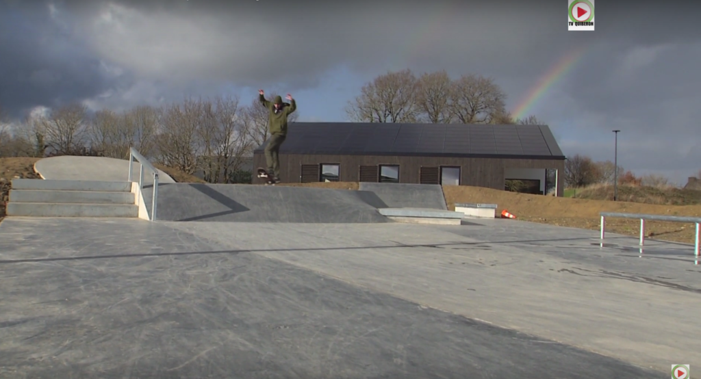 Locoal-Mendon: Nouveau Skatepark - Bretagne Télé