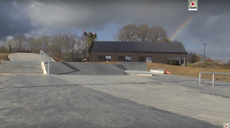 Locoal-Mendon: Nouveau Skatepark - Bretagne Télé