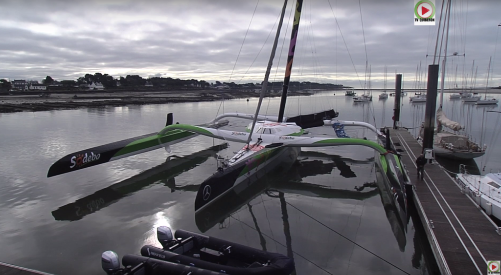 Sodebo Ultim 3 à La Trinité-sur-mer - TV Quiberon 24/7