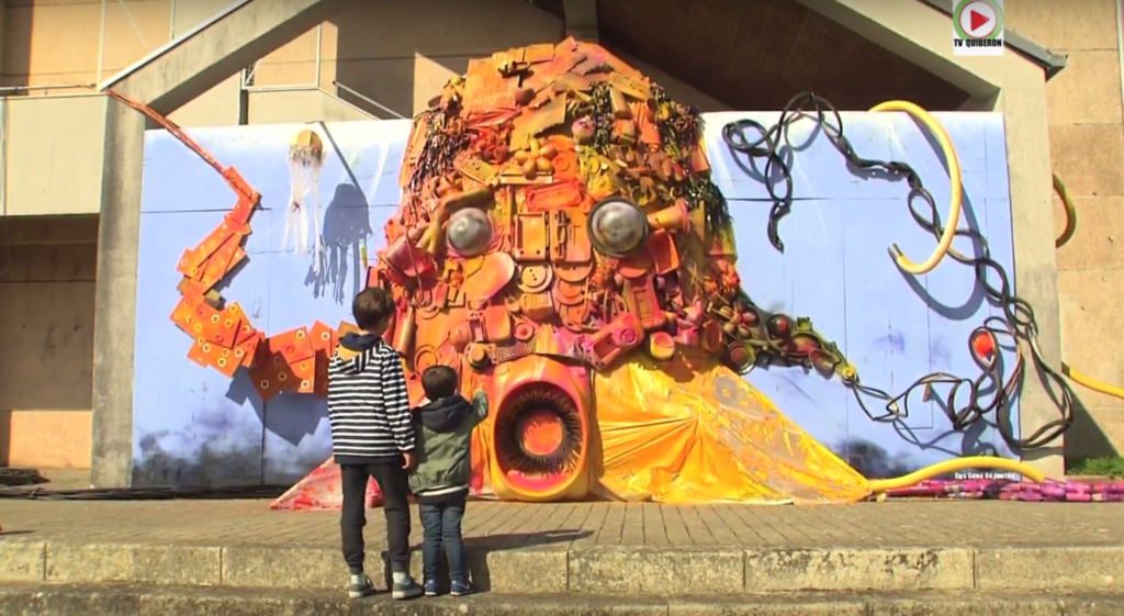 Auray: Kraken Street Art - Bretagne Télé