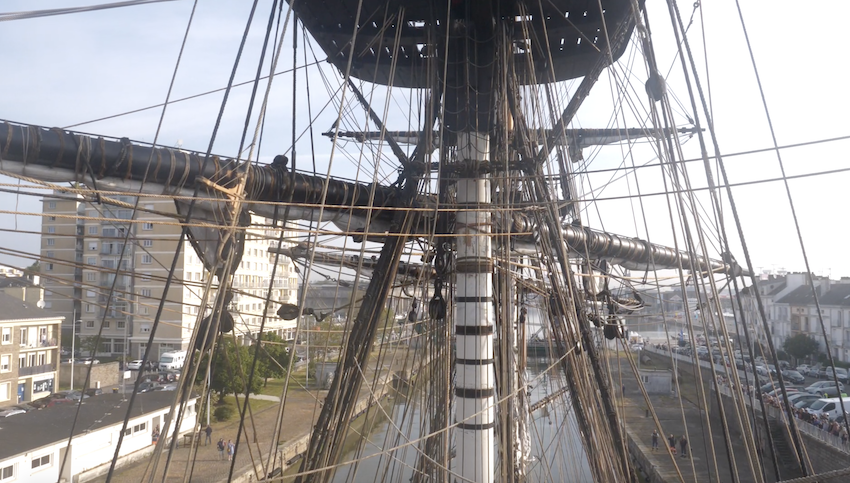 L'Hermione à Saint-Nazaire - Télé La Baule
