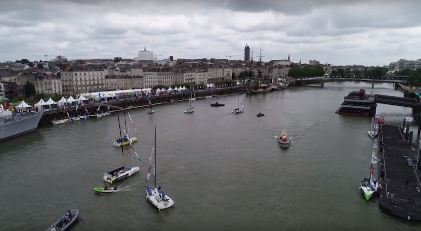 La Solitaire du Figaro Village - Nantes Bretagne Télé
