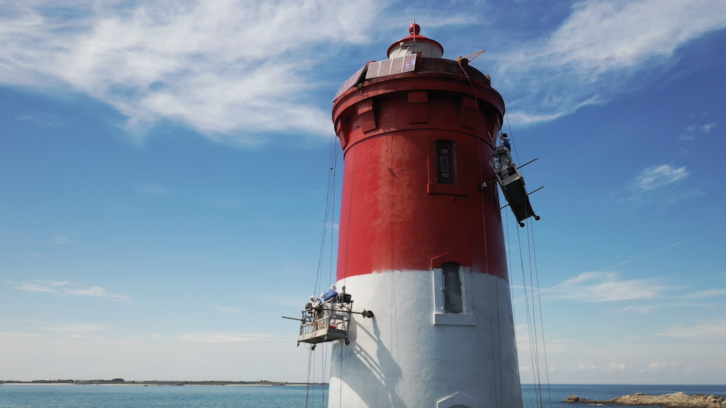 Peinture Phare des Grands Cardinaux - Ile de Hoedic TV