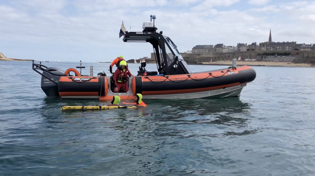 Saint-Malo: Le Zodiac des Pompiers - Bretagne Télé