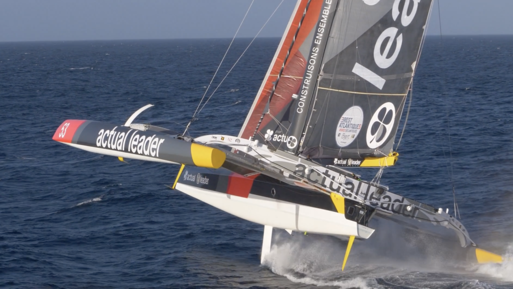 Maxi-Trimaran Actual Leader - TV Quiberon Sailing