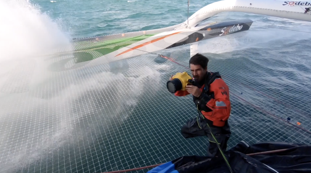 Martin Kéruzoré Mediaman Sodebo 3 - TV Quiberon Sailing