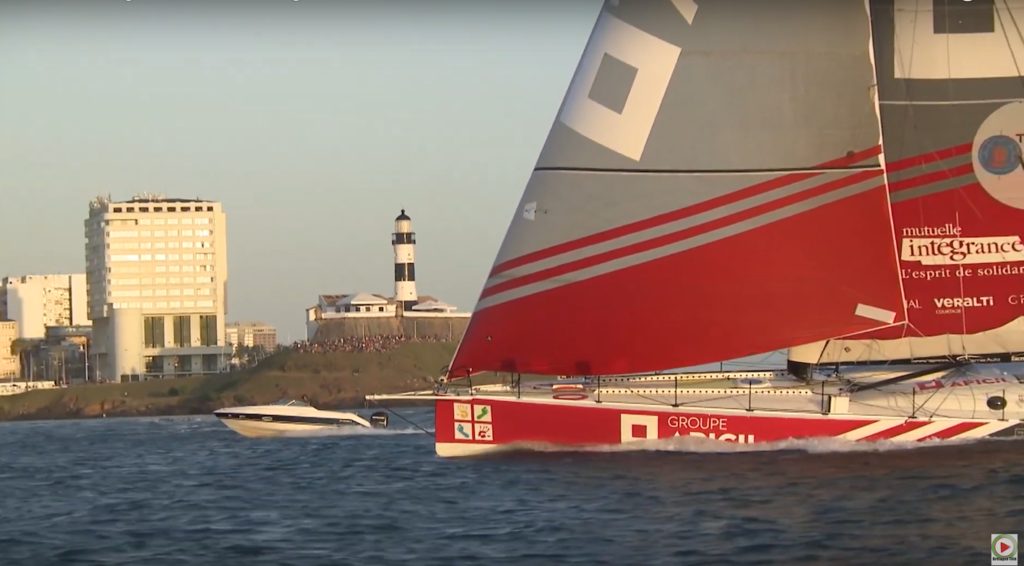 ⛵ Damien Seguin à Bahia - Bretagne Télé