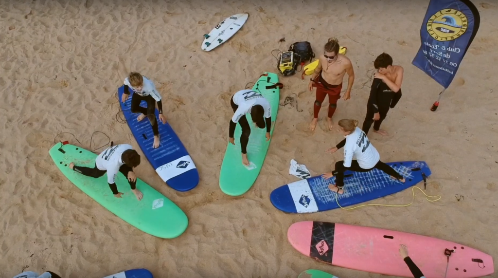 Clip Belle-Ile Surf Club - TVBI Belle-Ile Télévision