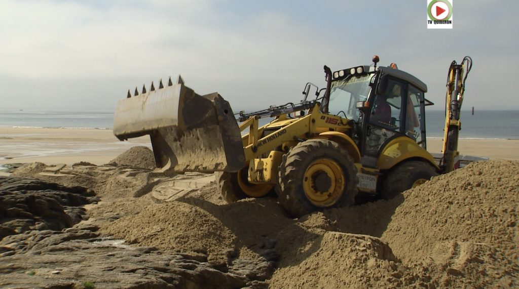 Du Sable pour la Grande Plage - TV Quiberon