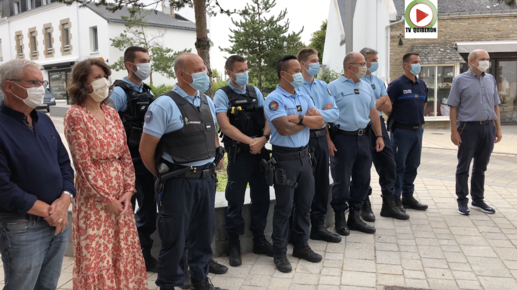 Renforts sécurité Gendarmerie - TV Quiberon