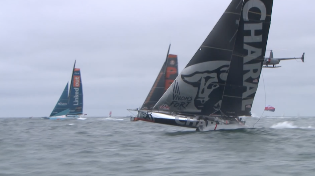 Voile: Départ Vendée Arctique - Bretagne Télé
