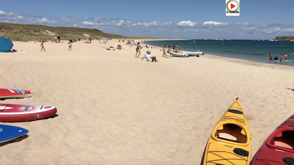 Houat: Août 2020 sur la Grande Plage - TV Quiberon 24/7