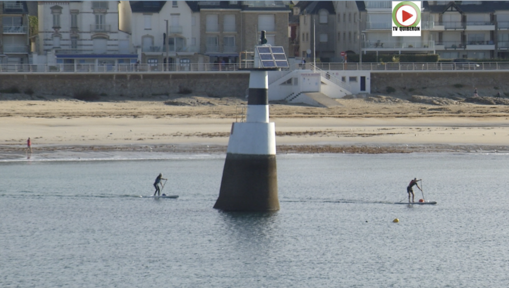 Tour de la presqu'ile de Quiberon en Paddle - TV Quiberon 24/7
