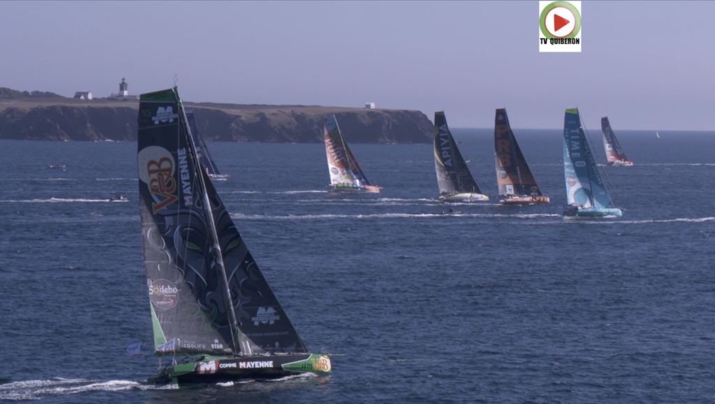 Lorient: Départ 48 h Défi Azimut - Bretagne Télé