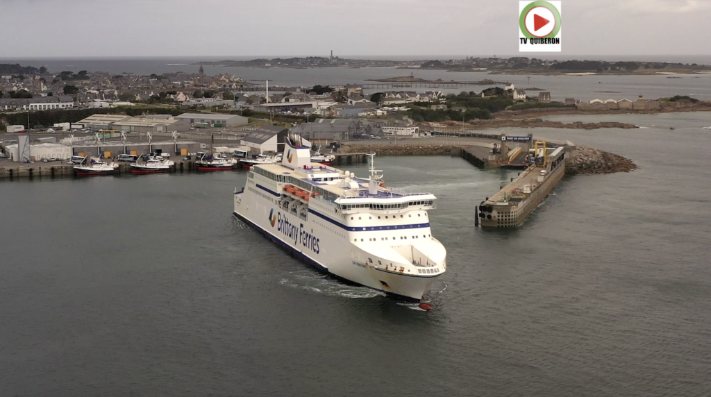Roscoff: Le Sauvetage de Brittany Ferries - Bretagne Télé