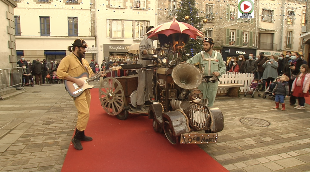 AURAY | Noël 2020 Animations, Artistes de Rue - Bretagne Télé